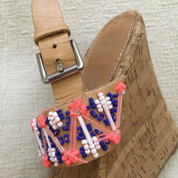Rebecca Taylor | Isabela Beaded Wedge - Picture 5 of 9